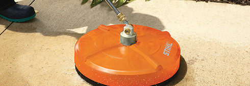 How to use the Rotary Surface Cleaner