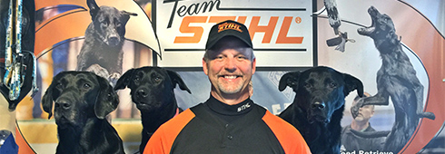 Tom Dropik and STIHL