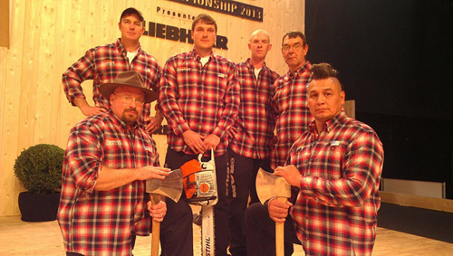 STIHL TIMBERSPORTS 2013 Team US