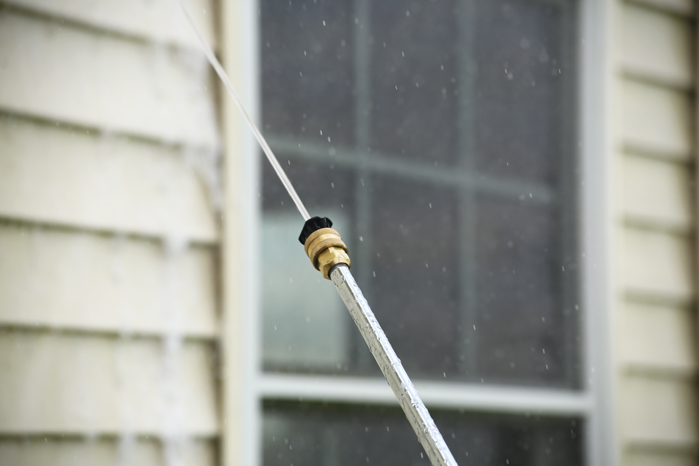 Long-Range Detergent Nozzle